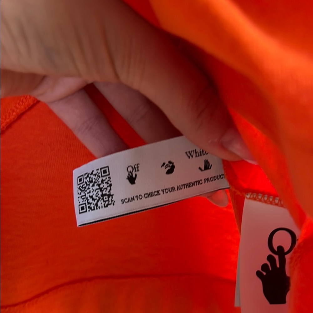 Off-White orange T-shirt - Original - Picture 3 of 10